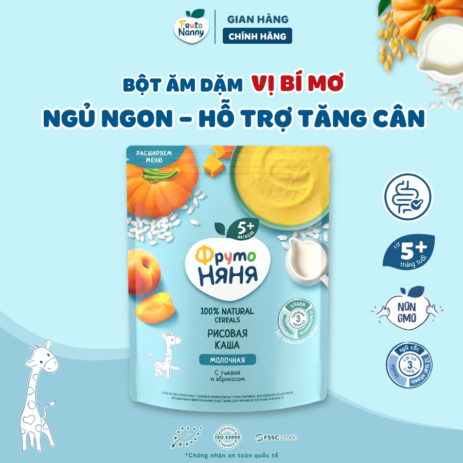 Bột Ăn Dặm Dinh Dưỡng Cao Cấp Cho Bé 6-24 Tháng