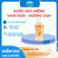 Nước Súc Miệng Trẻ Em Vkin Kids 300ML - Hương Cam Tự Nhiên Giúp Ngừa Sâu Răng, Sạch Mảng Bám Cho Bé