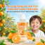 Nước Súc Miệng Trẻ Em Vkin Kids 300ML - Hương Cam Tự Nhiên Giúp Ngừa Sâu Răng, Sạch Mảng Bám Cho Bé