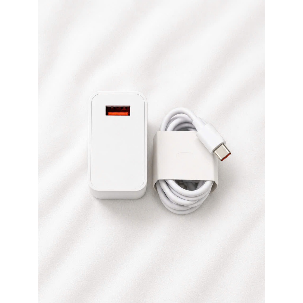Bộ Sạc Nhanh SuperVOOC 67W Kèm Cáp USB Hỗ Trợ Sạc Nhanh Công Suất Cao