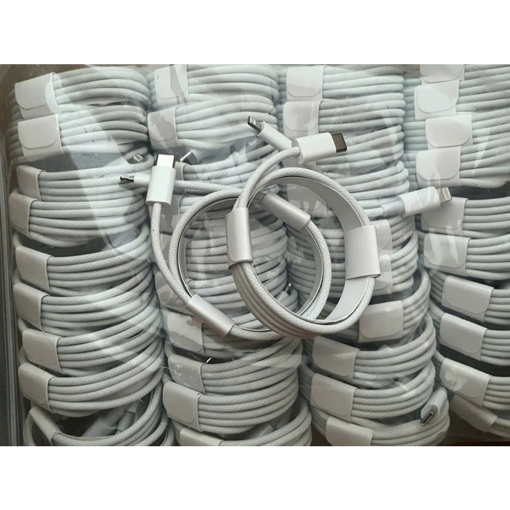 Cáp Sạc Nhanh USB-C to Light Hỗ Trợ Truyền Dữ Liệu Thiết Kế Bọc Dù Cao Cấp Chống Nứt Gãy