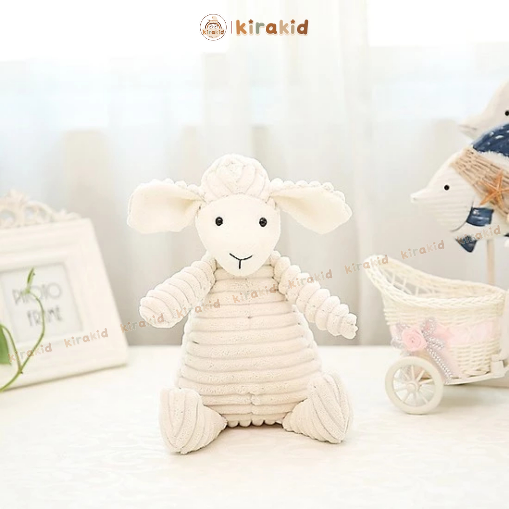 Thú Bông Ngộ Nghĩnh Hình Cừu Và Cún Đáng Yêu Cho bé, Thú Nhồi Bông