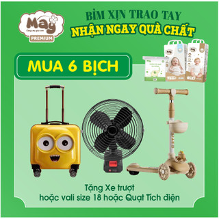 (Quà mới)Combo 6  Bịch Bỉm Mây Premium Siêu mềm Mỏng, Chống Hăm, Thấm Hút Tốt (S, M, L, XL, XXL)