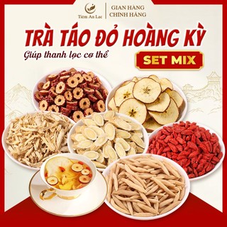 Trà Táo Hoàng Kỳ, Trà Tăng Sinh Collagen Tự Nhiên, Bổ Khí Dưỡng Huyết, Sinh Tân Dịch