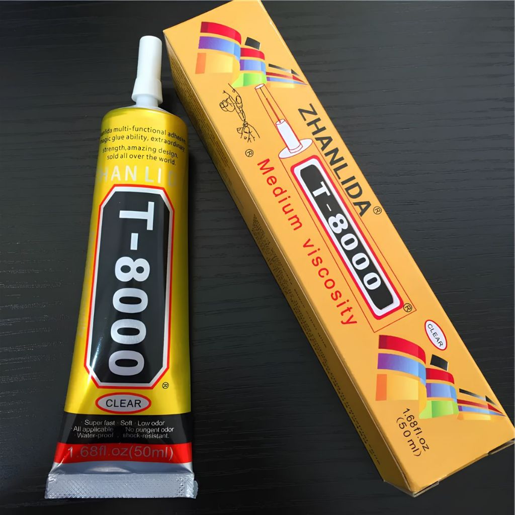 KEO DÁN T8000 - Thường sử dụng dán trên kim loại, thủy tinh, nhựa, cao su, giấy...