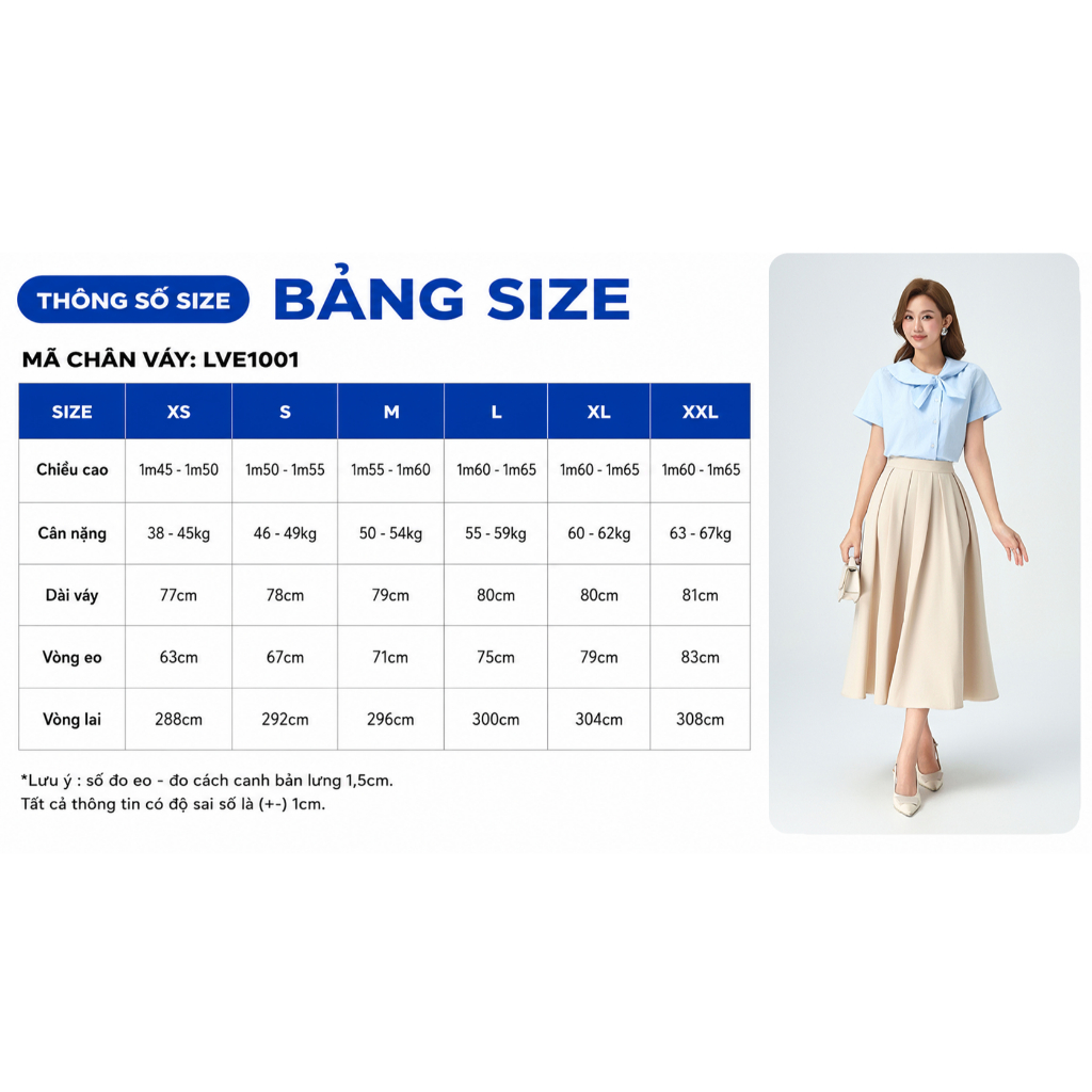 Chân Váy Xếp Ly Dáng Dài GUMAC Chân Váy Chữ A Lưng Cao Có Túi Vải Cotton Lạnh Cao Cấp LVE1001