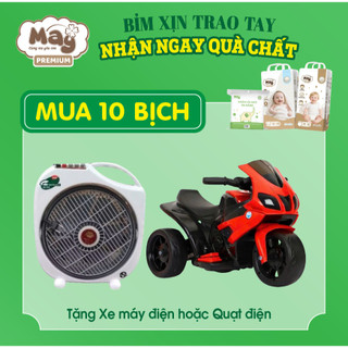 [Quà Mới] Mua 10 Bịch Tã/Bỉm Mây Premium Công Nghệ Seamless Siêu Thấm Hút - Bỉm Mây Bản Nâng Cấp Siêu Mềm Mại, Chống Hăm