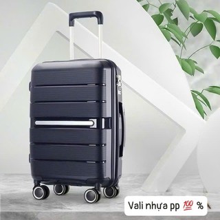 vali nhựa pp chống vở tuyệt đối nhựa dẻo dai chống ném mạnh{bảo hành phụ kiện 5 năm}