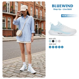 Giày Thể Thao Nữ Bluewind Alphafly Êm Chân, Thoáng Khí Phong Cách Hàn Quốc 68903