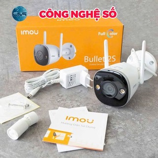 Bullet 3 3MP | Camera Imou Ngoài Trời S3EP-3M0WE | Đàm Thoại 2 Chiều | Màu Ban Đêm | Chính Hãng BH 2 Năm