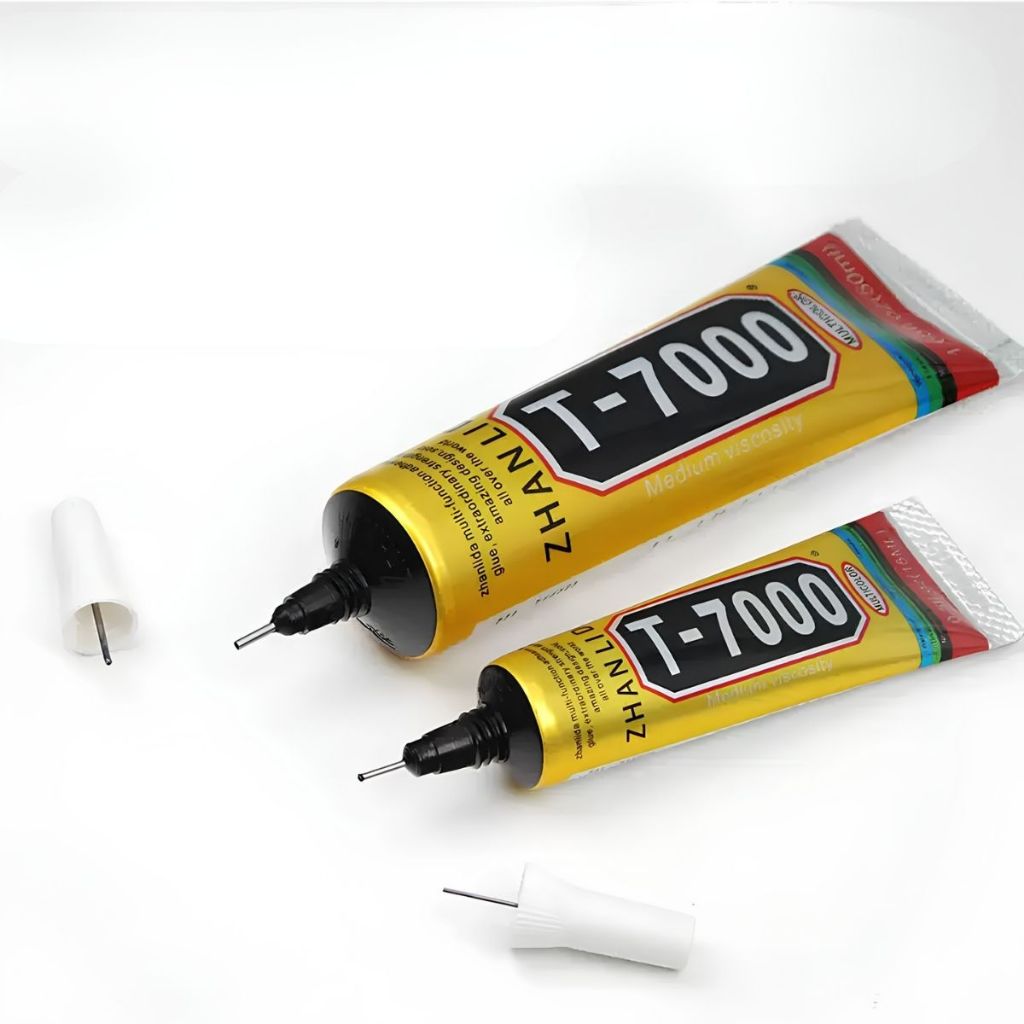 Keo dán viền màn hình điện thoại di động màu đen siêu dính chắc chống nước T7000 50ml