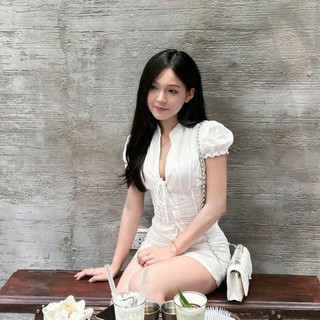 [SẴN HÀNG] Áo Kiểu Nữ Dáng Croptop Chi Tiết Cổ Tàu Tay Bồng Cột Dây Nơ Mùa Hè, Áo Kiểu Thắt eo tone dáng siêu xinh-KA832