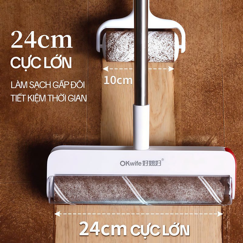 Cây Lăn Bụi OKwife AGW-5016, Cây Lăn Bụi Giường, Cây Lăn Bụi Quần Áo, Cây Lăn Lông Mèo