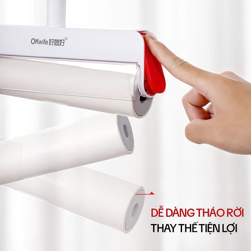Cây Lăn Bụi OKwife AGW-5016, Cây Lăn Bụi Giường, Cây Lăn Bụi Quần Áo, Cây Lăn Lông Mèo