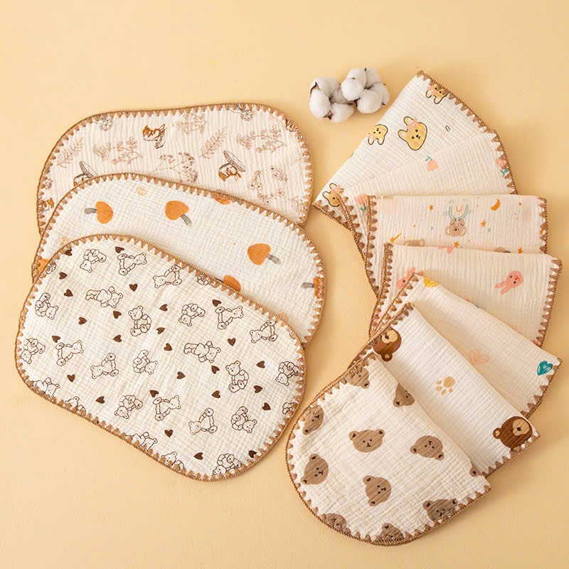 Booboo Baby – Gối Xô Sơ Sinh,Gối Xô Sợi Tre Mềm Mịn 10 Lớp Cao Cấp Thấm Hút Mồ Hôi Cho Bé Sơ Sinh BB11