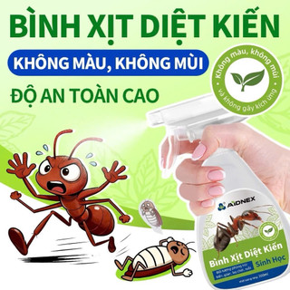 Bình xịt diệt kiến sinh học, không màu mùi, không kích ứng, kiến, gián, ruồi, bọ chét, an toàn,500ml