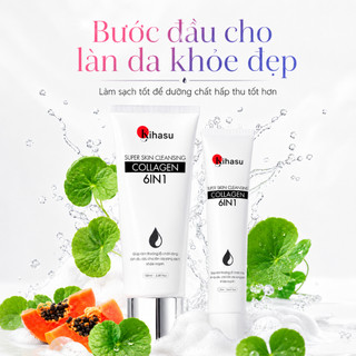 Sữa Rửa Mặt Collagen Kihasu 100ml Dưỡng Ẩm, Làm Sạch Dịu Nhẹ, Dạng Gel Cho Da Nhạy Cảm