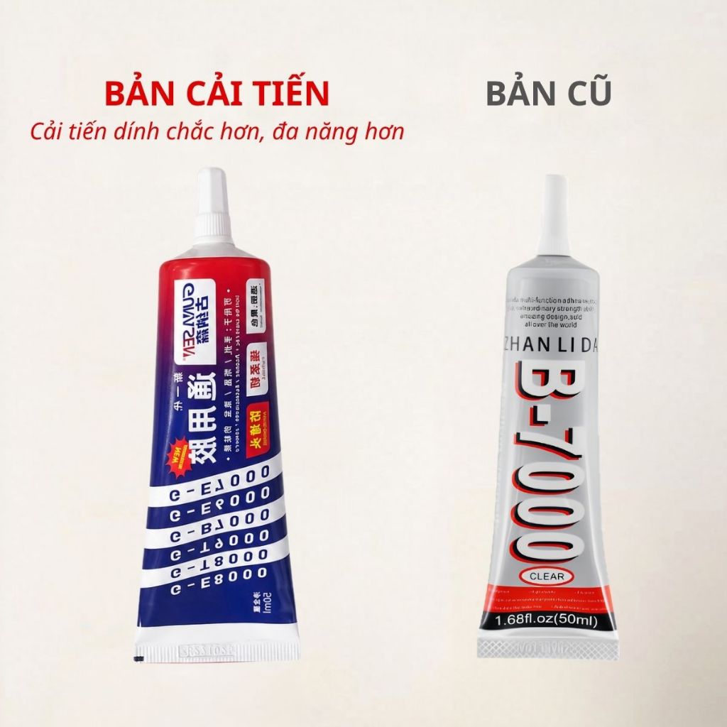 Keo dán màn hình điện thoại b7000, Chất kết dính siêu mạnh, đa năng 50ml/ 110ml