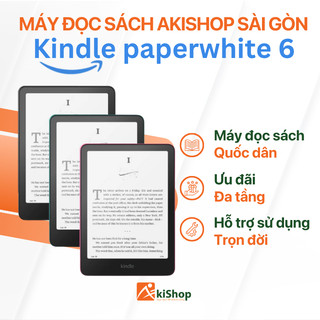 Máy Đọc Sách Kindle Paperwhite 6 Gen 12 7 Inch Hàng Có Sẵn Hỏa Tốc HCM
