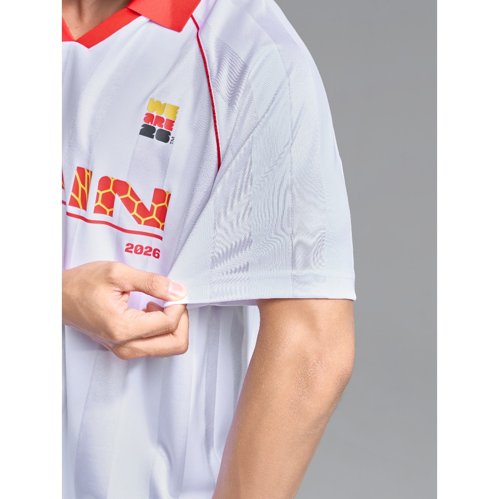 [MUA ÁO TẶNG KHĂN]Áo Polo nam nữ thể thao World Cup Spain Edition 26, Áo cổ vũ đội tuyển Tây Ban Nha thoáng mát