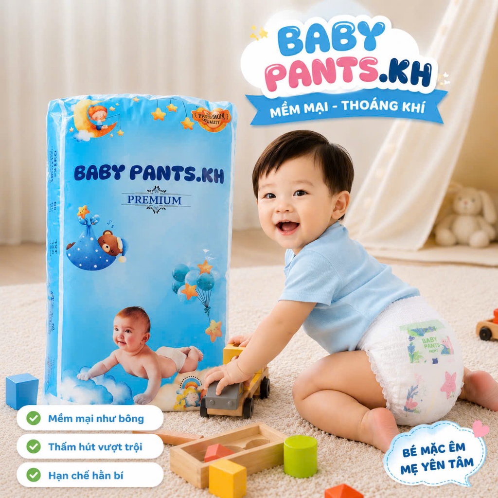 Tả Quần Em Bé Baby Pants KH  Combo Nhiều Miếng 50 100 150 200 Miếng Mẫu Ngẫu Nhiên