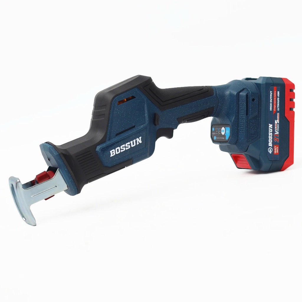 Máy cưa kiếm BS BOSSUN BS-CK25BL cắt đa năng, Bản mới 3 Tốc độ, Không chổi than, Tặng kèm 4 lưỡi cưa