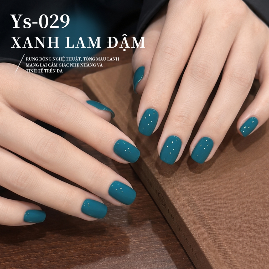 XEIJAYI 10ml - Sơn gel móng tay màu xanh đậm cổ điển, bền màu và thích hợp để tự làm tại nhà.