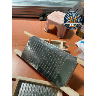 Bàn nạo dừa inox sợi nhỏ làm xôi nấu chè loại lỗ 1,2ly và 2ly