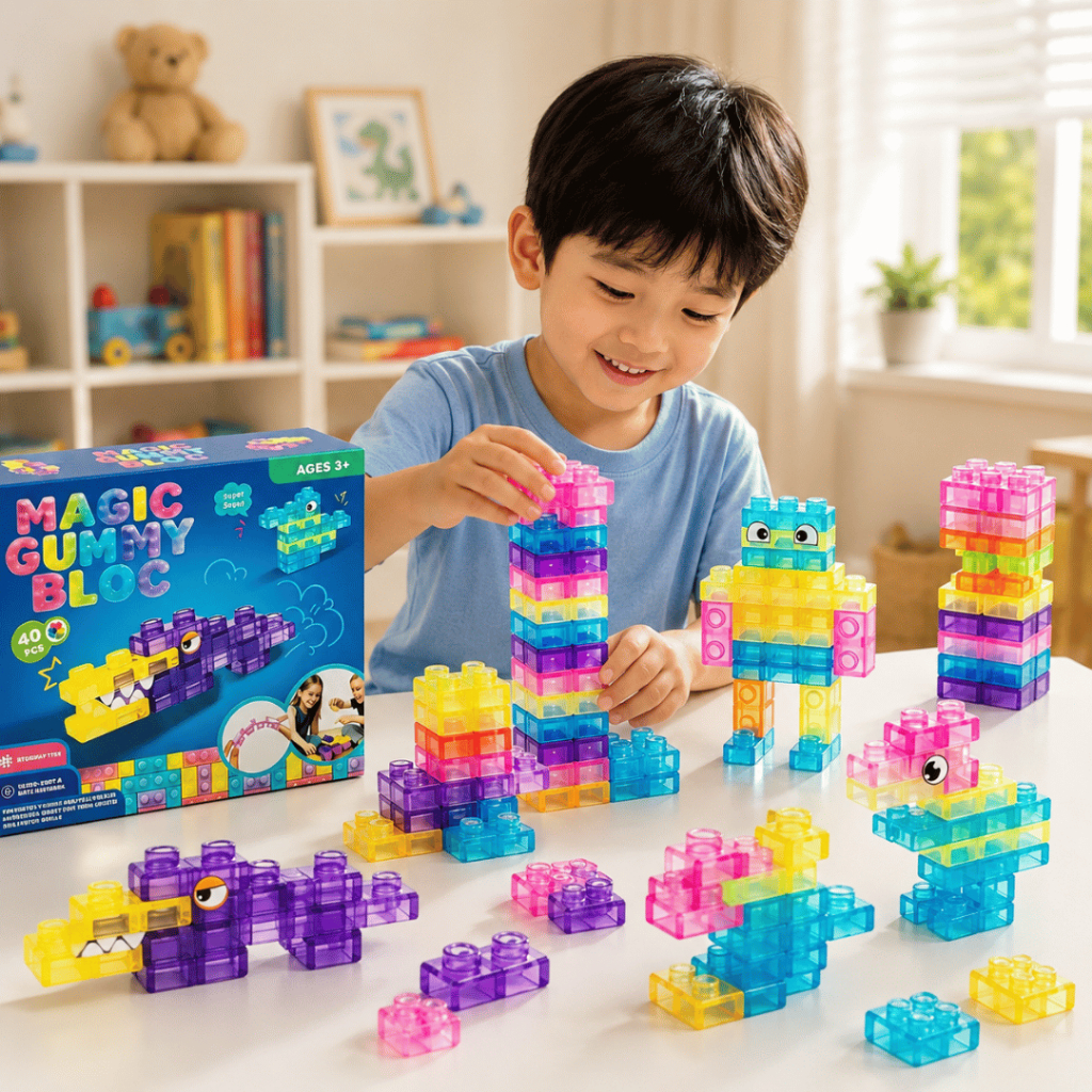 Bộ Gạch Dẻo Lắp Ghép Cho Bé – Khối Xếp Hình Mềm TPE An Toàn, Đồ Chơi Giáo Dục Phát Triển Tư Duy