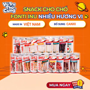 Xương Gặm Cho Chó Sạch Răng, Giàu Dinh Dưỡng Fonti Inu