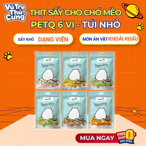 Đồ Sấy Cho Chó Mèo 5 Vị Thơm Ngon PetQ