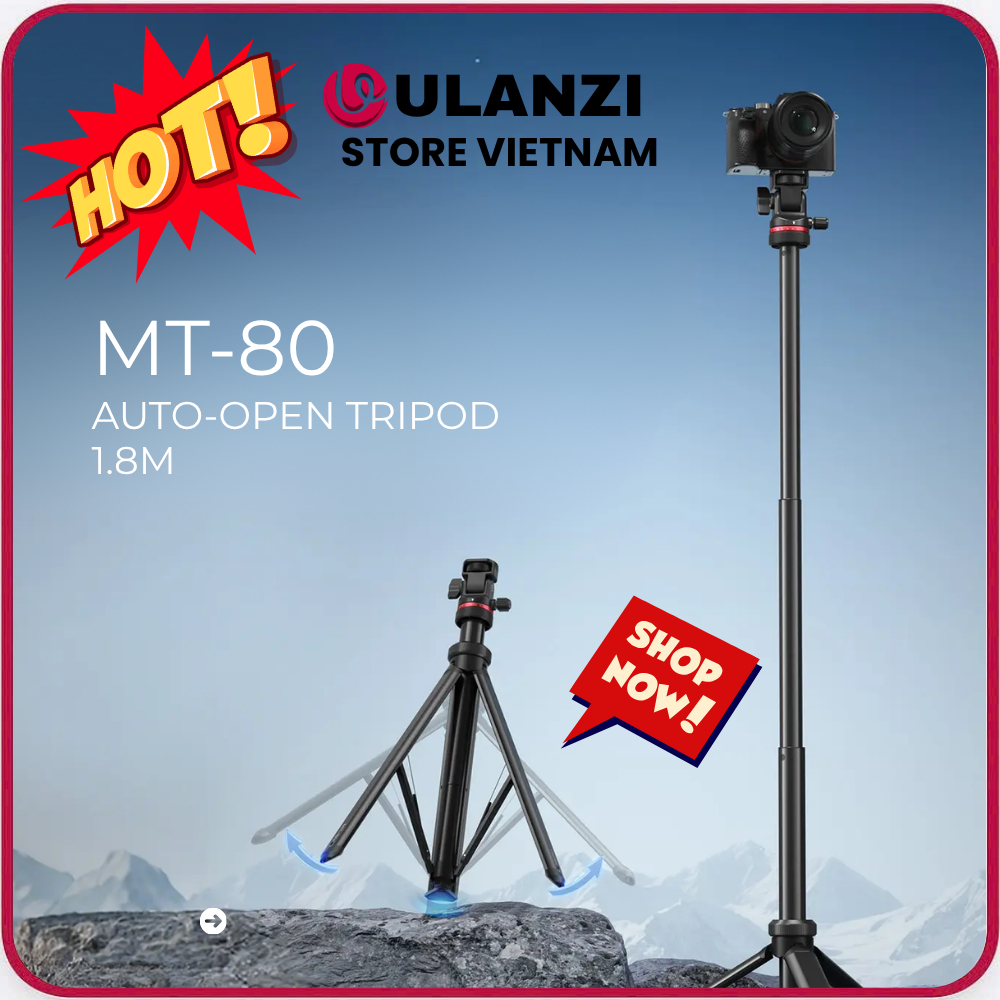 Chân máy ảnh Ulanzi MT-80