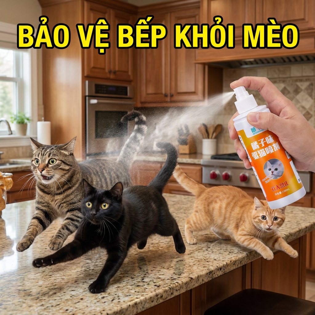 🔥Giao nhanh🔥 Xịt đuổi mèo chó, tạo khu vực cấm hiệu quả, công thức đậm đặc, an toàn cho trẻ em & thú cưng