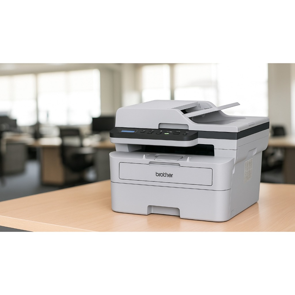 Máy in laser đa năng đảo mặt tự động Brother DCP-B7640DW (In/Scan/Copy/Adf) - Wifi - Tốc độ in 34ppm