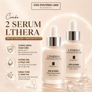 [MUA 1 TẶNG 1] Combo 2 Serum Chống Nắng Lthera, Kiềm Dầu & Giữ Ẩm - CB0212