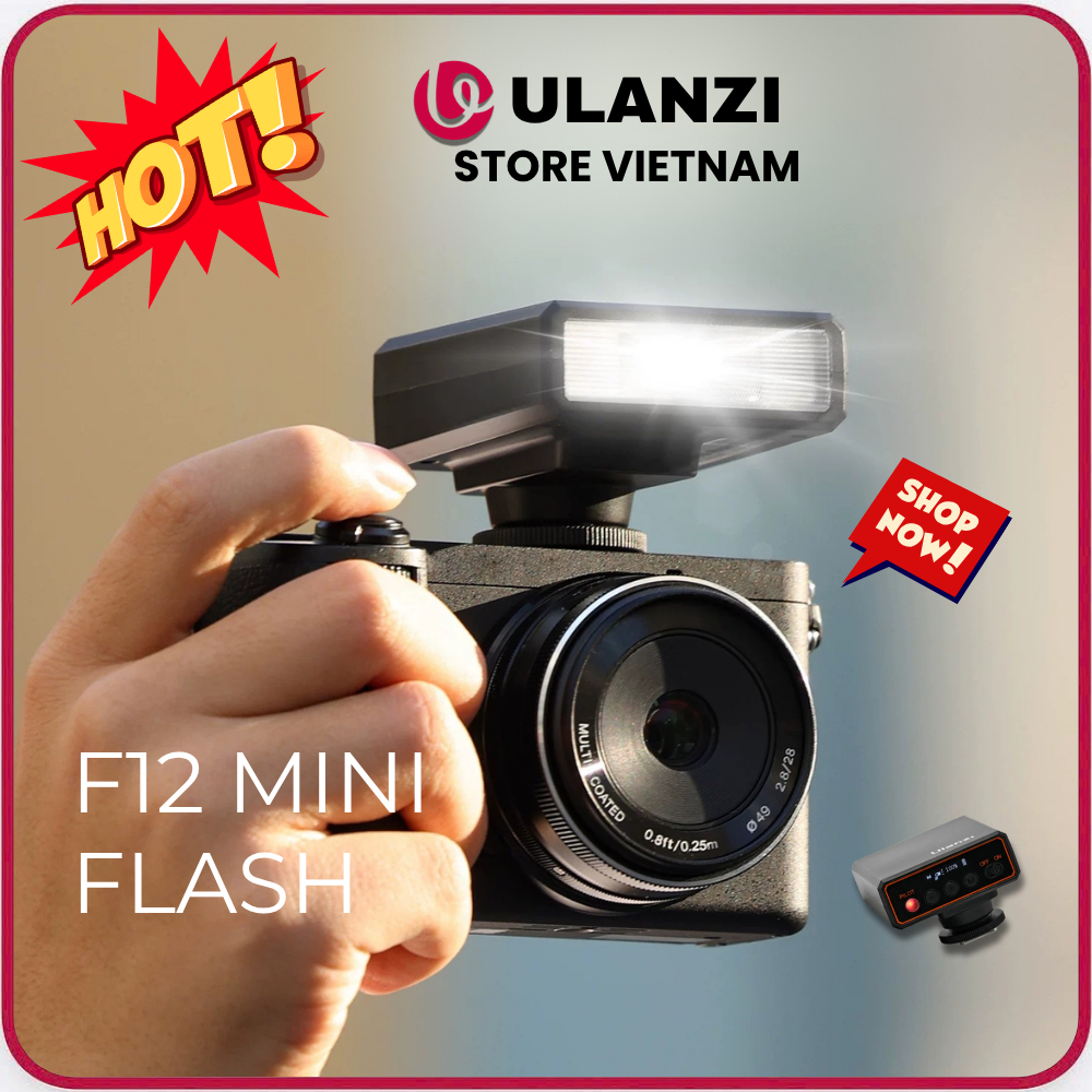 Đèn flash mini Ulanzi F12 Mini