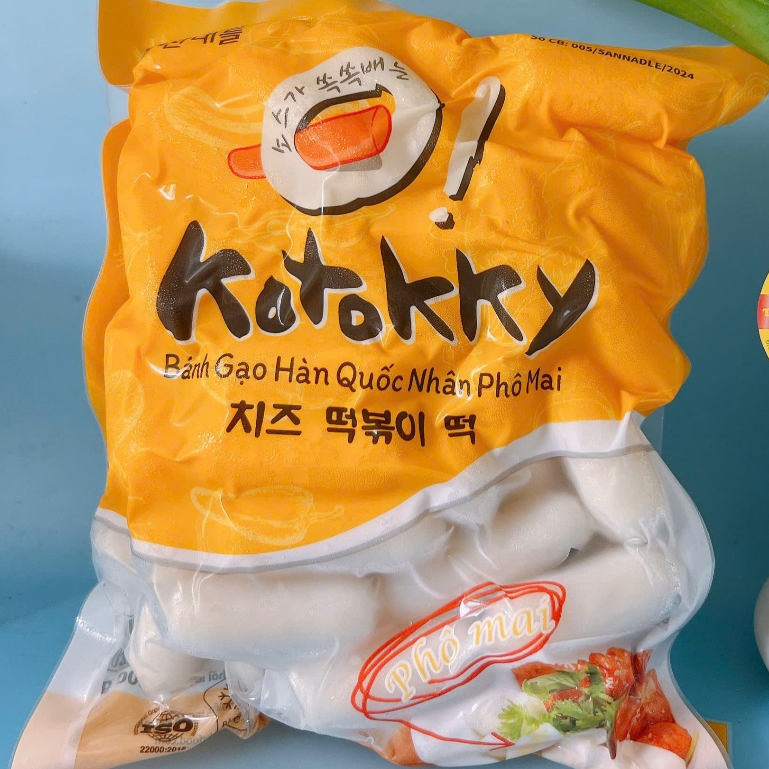 BÁNH GẠO Nhân PHÔ MAI HÀN QUỐC Sanadle/ Jofood