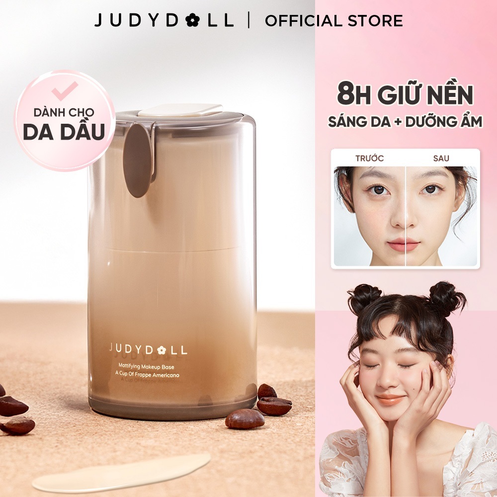 Kem lót kiềm dầu có dưỡng 2in1 Judydoll Mattifying Makeup Base 30g