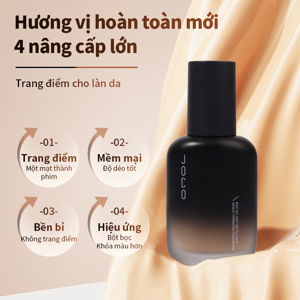 Kem nền che khuyết điểm cao,mờ lỗ chân lông,chống nước chống mồ hôi,giữ trang lâu,30g