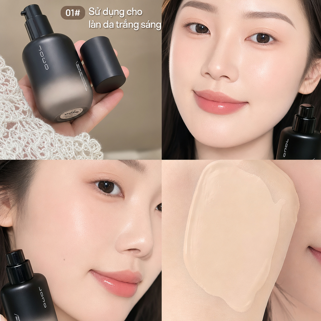 Kem nền che khuyết điểm cao,mờ lỗ chân lông,chống nước chống mồ hôi,giữ trang lâu,30g