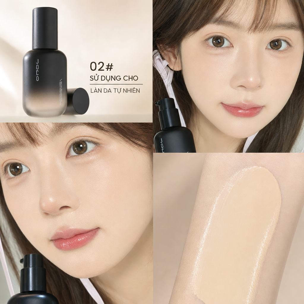 Kem nền che khuyết điểm cao,mờ lỗ chân lông,chống nước chống mồ hôi,giữ trang lâu,30g