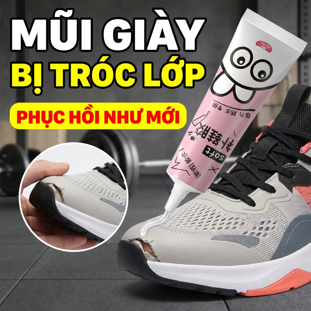 🏃Keo dán sửa giày đa năng🏃 Bám dính chắc chắn, dùng bền lâu, phù hợp sửa nhiều loại giày dép và vật dụng tiện lợi