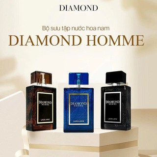 Nước Hoa Nam Diamond Homme Brown Hương Thơm Nam Tính, Lịch Lãm 45ml