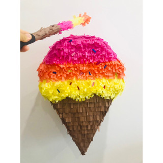Pinata đập kẹo Ice-cream - Trò chơi tiệc tập thể cực vui nhộn
