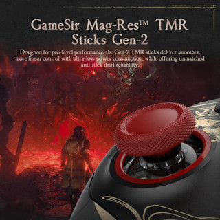 Tay GameSir G7 Pro 8K Nioh 3, tay cầm chơi game không dây dành cho Nintendo BH12