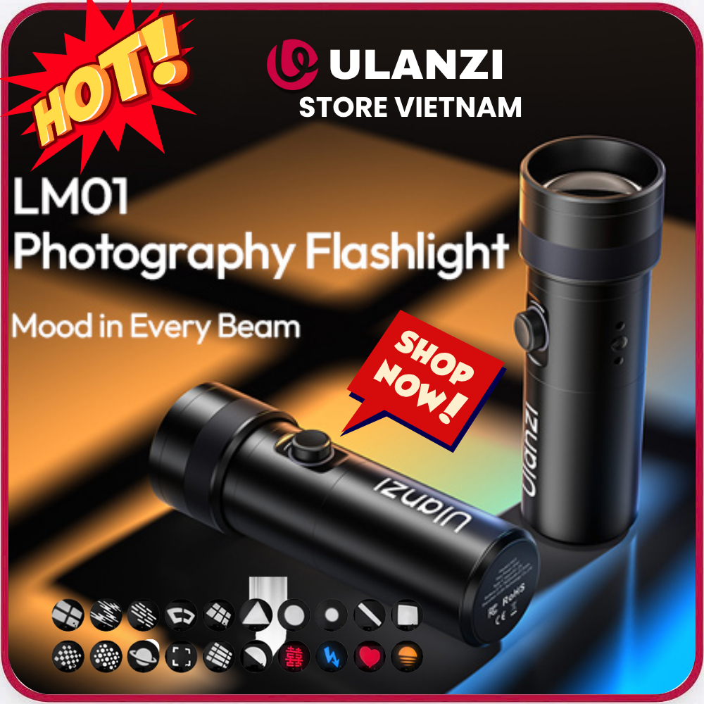 Đèn chiếu tạo hiệu ứng Ulanzi LM01