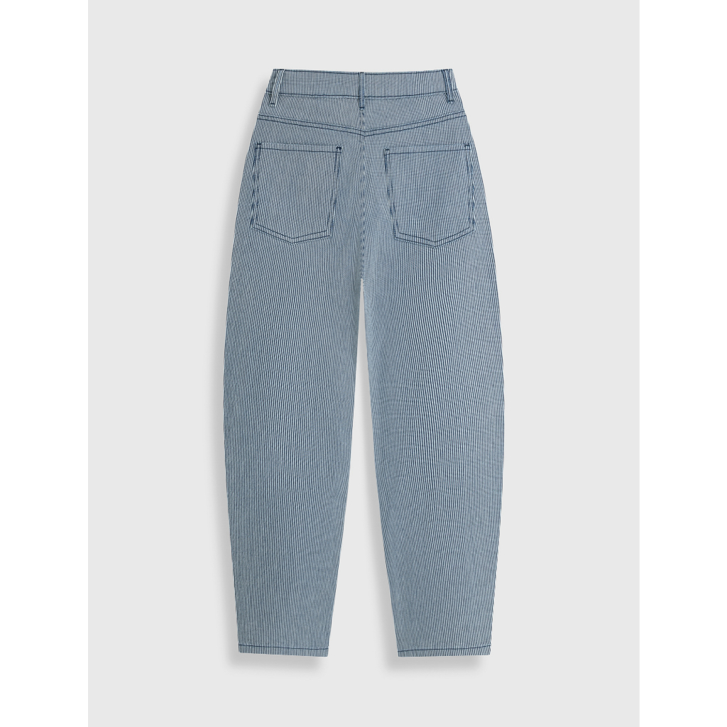 Quần jeans nữ CANIFA chất liệu cotton dáng barrel trẻ trung năng động 6BJ26S002Z