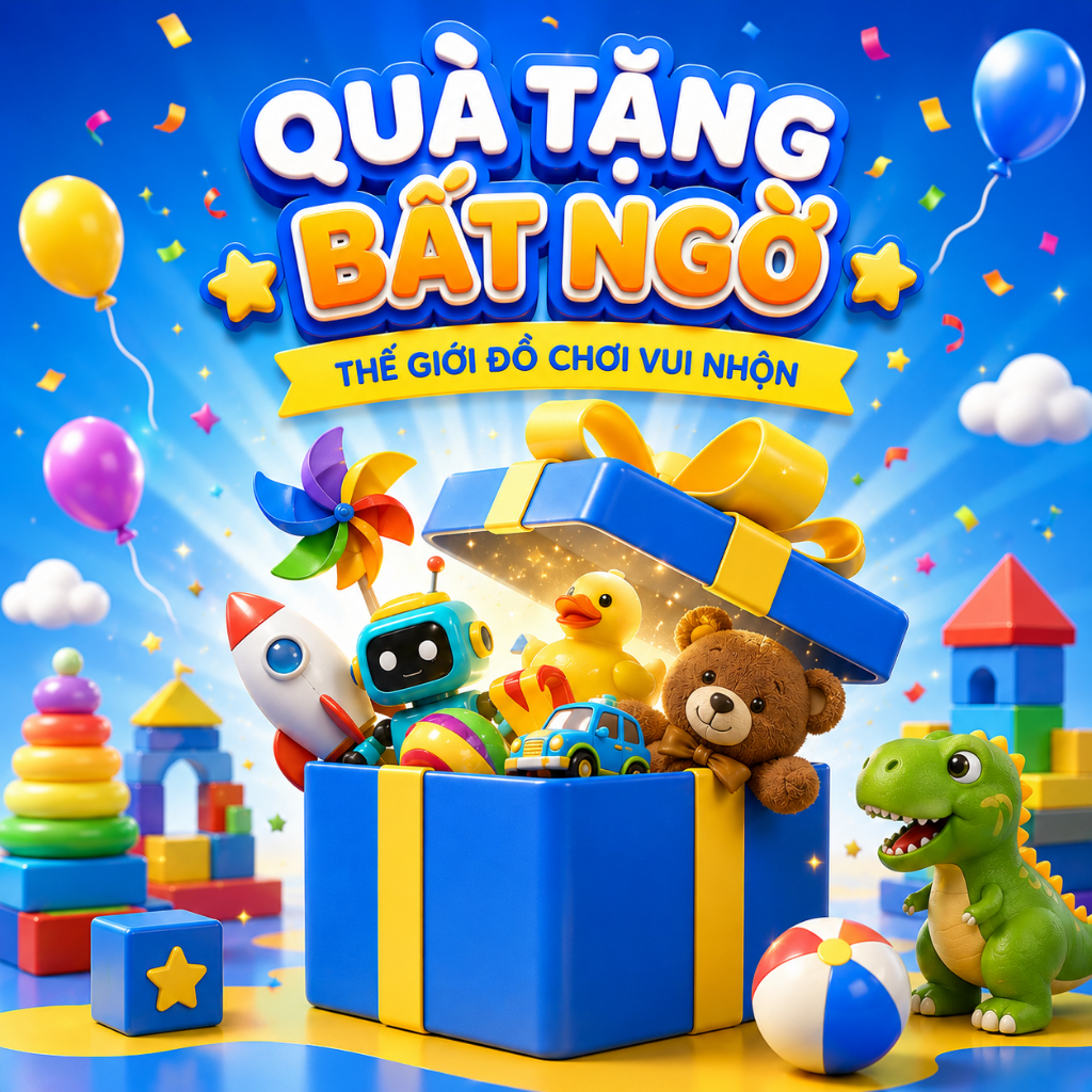 Quà Tặng Bất Ngờ Cho Bé - Đồ Chơi PUPU HOUSE