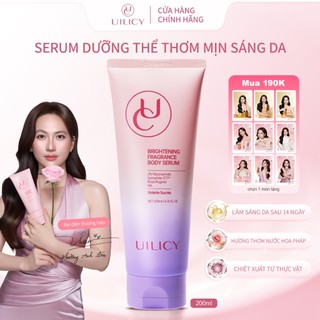 Tinh Chất Dưỡng Thể UILICY 200ml Niacinamide Symwhite377 - Làm Trắng Toàn Thân Không Bết Dính Hương Violette Sucrée