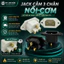 Giắc cắm nồi cơm điện 3 chân bằng đồng 16A cứng cáp bền bỉ.